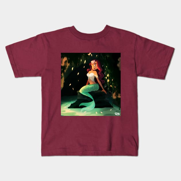 Mermaid Kids T-Shirt by CorinnaMarie